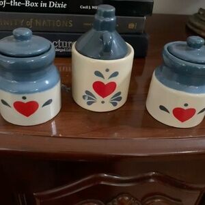 Mini Vintage Country Spice Jars